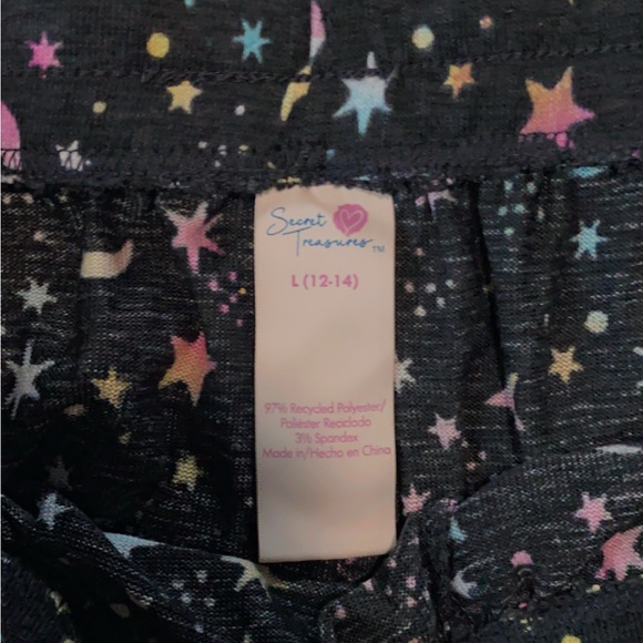 Secret Treasures Starry Night Pajama Shorts and top - Picture 3 of 5